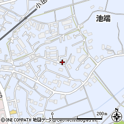 神奈川県伊勢原市池端466-21周辺の地図