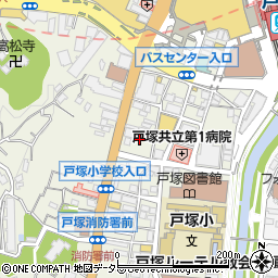 神奈川県横浜市戸塚区戸塚町4001周辺の地図
