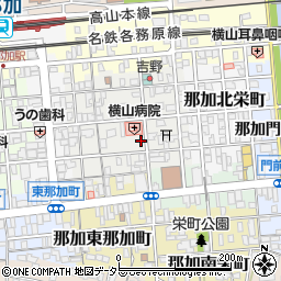 岐阜県各務原市那加元町11周辺の地図