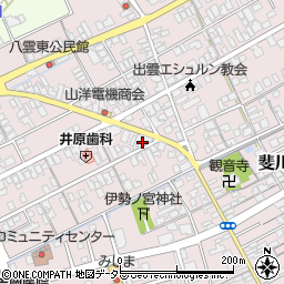 島根県出雲市斐川町荘原3123周辺の地図