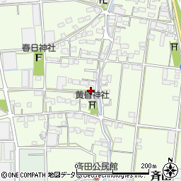 岐阜県安八郡神戸町斉田356周辺の地図