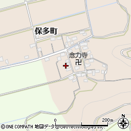 滋賀県長浜市保多町205周辺の地図