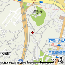 神奈川県横浜市戸塚区戸塚町4268周辺の地図