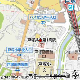 セブンイレブン横浜戸塚旭町通り店周辺の地図