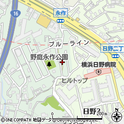 神奈川県横浜市港南区野庭町29周辺の地図