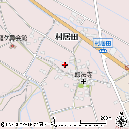 滋賀県米原市村居田880周辺の地図