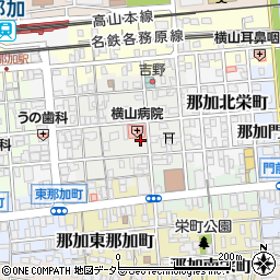 岐阜県各務原市那加元町10周辺の地図