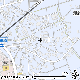 神奈川県伊勢原市池端450-6周辺の地図