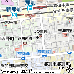 奥村茶華道教室周辺の地図