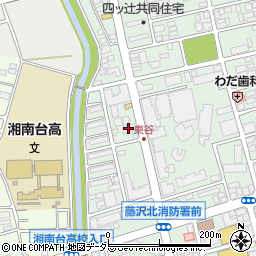 フェリース湘南台周辺の地図