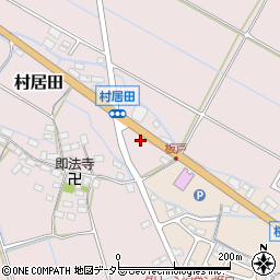 滋賀県米原市村居田149-4周辺の地図