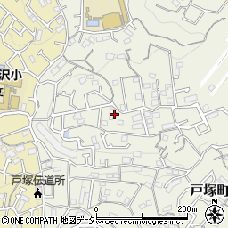 神奈川県横浜市戸塚区戸塚町4470周辺の地図