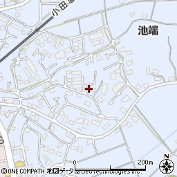 神奈川県伊勢原市池端466周辺の地図