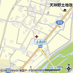 鳥取県倉吉市上古川124周辺の地図