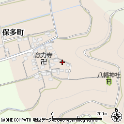 滋賀県長浜市保多町161周辺の地図