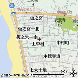 島根県出雲市大社町杵築北2705周辺の地図