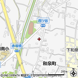神奈川県横浜市泉区和泉町1250周辺の地図