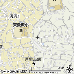 神奈川県横浜市戸塚区戸塚町4495-20周辺の地図