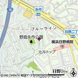 神奈川県横浜市港南区野庭町29-37周辺の地図