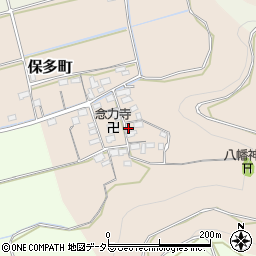 滋賀県長浜市保多町165周辺の地図