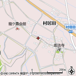 滋賀県米原市村居田778周辺の地図