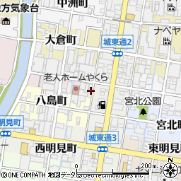 岐阜県岐阜市矢倉町2周辺の地図