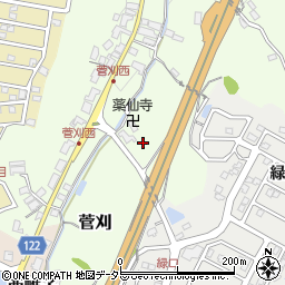 岐阜県可児市菅刈444周辺の地図