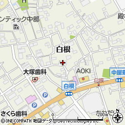 神奈川県伊勢原市白根346-7周辺の地図