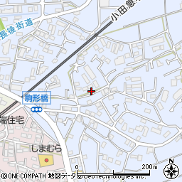 神奈川県伊勢原市池端506周辺の地図