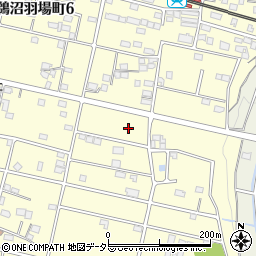 岐阜県各務原市鵜沼羽場町8丁目10周辺の地図