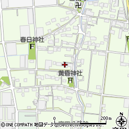岐阜県安八郡神戸町斉田355周辺の地図