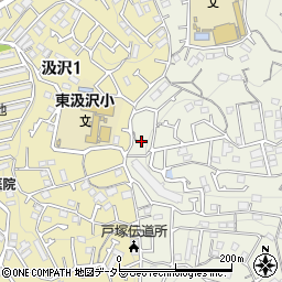 神奈川県横浜市戸塚区戸塚町4495-31周辺の地図