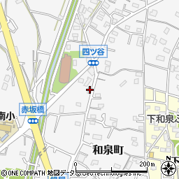 神奈川県横浜市泉区和泉町787周辺の地図