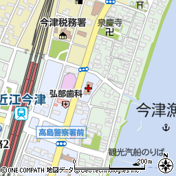 今津東コミュニティセンター周辺の地図
