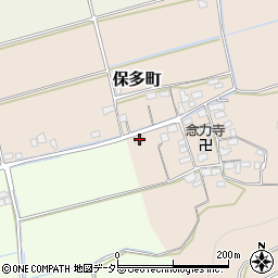 滋賀県長浜市保多町215周辺の地図
