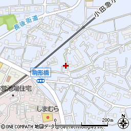 神奈川県伊勢原市池端278周辺の地図