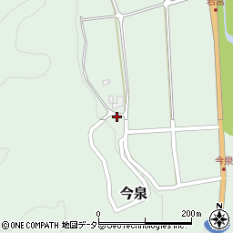 鳥取県東伯郡三朝町今泉266周辺の地図