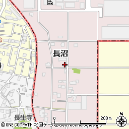 神奈川県厚木市長沼140周辺の地図