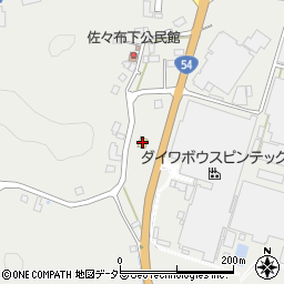 ローソン松江宍道町佐々布店周辺の地図