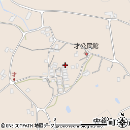 島根県松江市宍道町白石3416-10周辺の地図