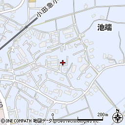 神奈川県伊勢原市池端461周辺の地図