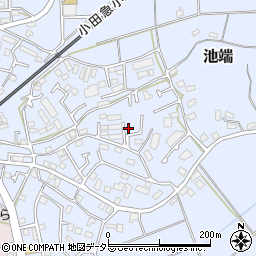 神奈川県伊勢原市池端461-2周辺の地図