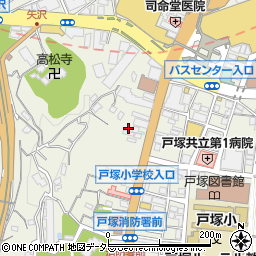戸塚学童保育周辺の地図
