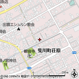 島根県出雲市斐川町荘原2958-7周辺の地図