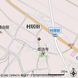 滋賀県米原市村居田869-1周辺の地図