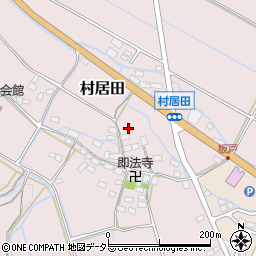滋賀県米原市村居田869周辺の地図