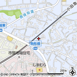 神奈川県伊勢原市池端1696周辺の地図