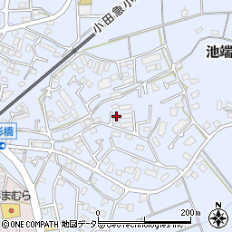 神奈川県伊勢原市池端458-27周辺の地図