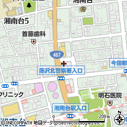 ３Ｂｅｅ　湘南台店周辺の地図