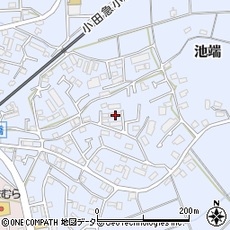神奈川県伊勢原市池端458-42周辺の地図